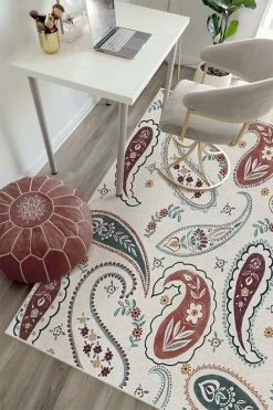 New 🥰 Ruggable Boteh Multicolor Rug ✨ -Outdoor Rugs Store boteh multicolor C RC BY014 57 6cb45fe0 9c09 4067 b2b7 6ef521caf8d3