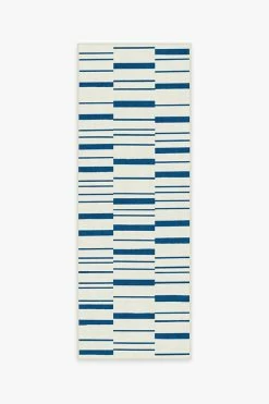 New โจ Ruggable Broken Stripe Indigo Rug ๐ 12 New โจ Ruggable Broken Stripe Indigo Rug ๐ -Outdoor Rugs Store broken stripe indigo A RC 0627 27 V2