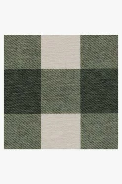 Best Sale 💯 Ruggable Buffalo Plaid Green & White Rug 👏 -Outdoor Rugs Store buffalo plaid green white D RC 0519 27 V2