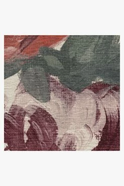 Outlet 🎉 Ruggable Camellia Currant Rug 💯 -Outdoor Rugs Store camellia currant D RC 0598 57 V2