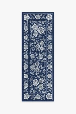 Discount 🛒 Ruggable Outdoor Carmela Suzani Royal Blue Rug 😉 -Outdoor Rugs Store carmela suzani royal blue B RC OT028 27