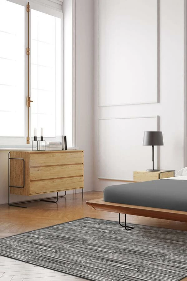 Buy ๐ฏ Ruggable Caspian Stripe Black Rug ๐ 4 Buy ๐ฏ Ruggable Caspian Stripe Black Rug ๐ - Image 4