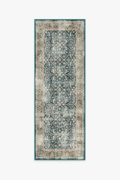 Brand new 🎉 Ruggable Celestine Teal Blue Rug 🤩 -Outdoor Rugs Store celestine teal blue A RC JB005 27