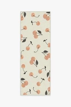 Best reviews of 🥰 Ruggable Cherry Pink Rug ✔️ -Outdoor Rugs Store cherry pink A RC TP003 27 V2