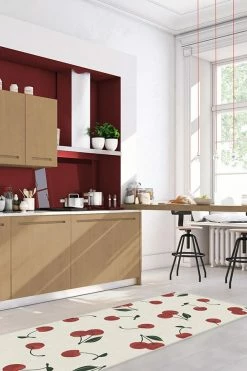 Best deal 🛒 Ruggable Cherry Red Rug 👏 -Outdoor Rugs Store cherry red C RC TP001 27