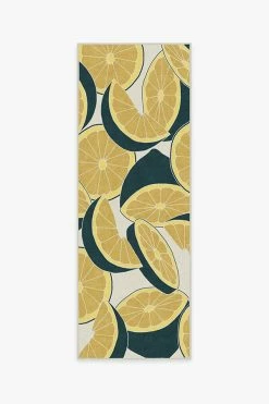 Discount 💯 Ruggable Citrus Teal Rug ✔️ -Outdoor Rugs Store citrus teal A RC TP014 27 V2