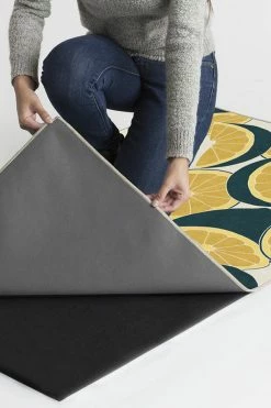 Discount 💯 Ruggable Citrus Teal Rug ✔️ -Outdoor Rugs Store citrus teal B RC TP014 27