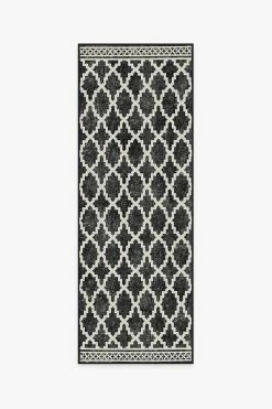 Best reviews of 😉 Ruggable Outdoor Cleo Trellis Black Rug 😀 -Outdoor Rugs Store cleo trellis black A RC OD001 27
