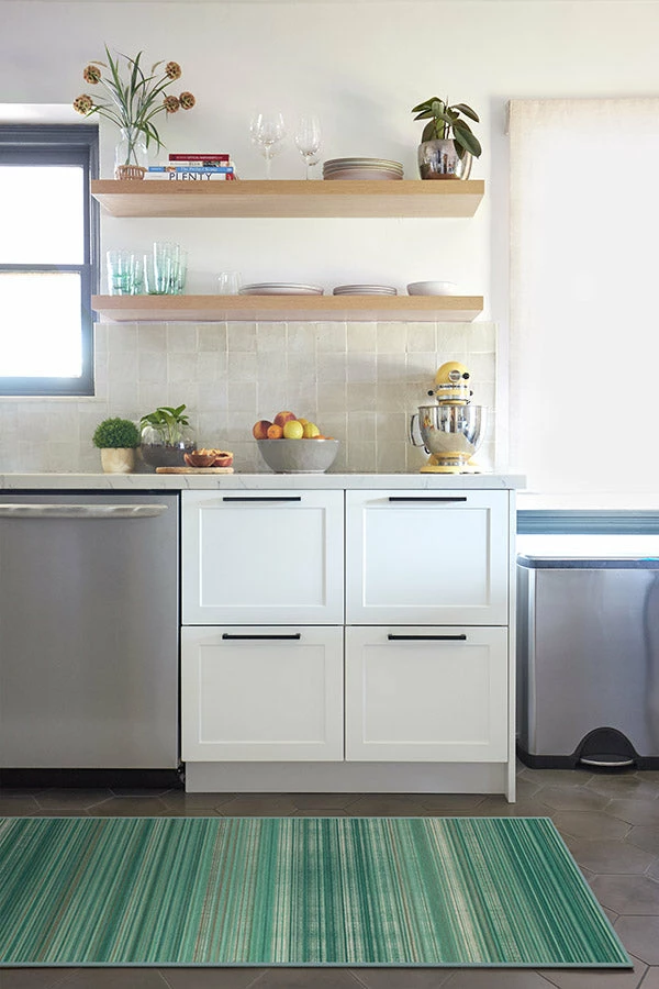 Cheap ๐ Ruggable Coastal Linear Stripe Aqua Rug ๐ 8 Cheap ๐ Ruggable Coastal Linear Stripe Aqua Rug ๐ - Image 8