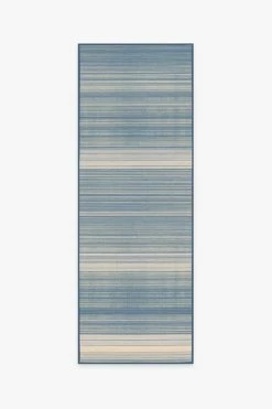 Cheap ❤️ Ruggable Coastal Linear Stripe Slate Rug 🔔 -Outdoor Rugs Store coastal linear stripe slate A RC 0324 27