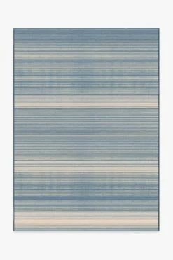 Cheap ❤️ Ruggable Coastal Linear Stripe Slate Rug 🔔