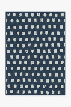 Promo 🧨 Ruggable Outdoor Cobblestone Navy Rug 👍