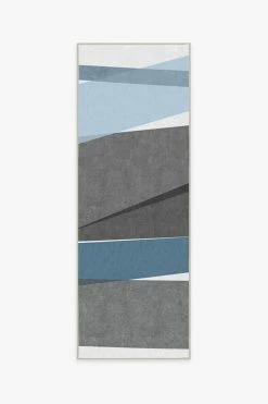 Outlet 🌟 Ruggable Color Field in Blue Rug ⭐ -Outdoor Rugs Store color field in blue A RC 0527 27 V3