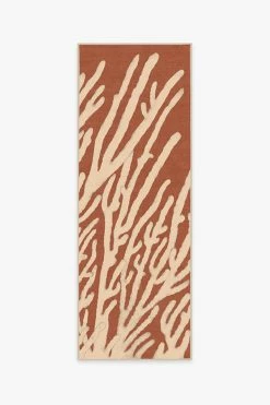 Buy 🤩 Ruggable Coral Mauve Rug 👍 -Outdoor Rugs Store coral mauve A RC 0323 27