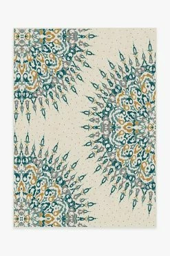 Outlet ⌛ Ruggable Cosima Teal Rug 💯