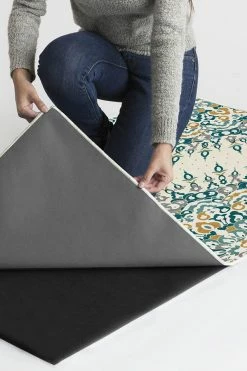 Outlet โ Ruggable Cosima Teal Rug ๐ฏ 13 Outlet โ Ruggable Cosima Teal Rug ๐ฏ -Outdoor Rugs Store cosima teal B RC BY003 27