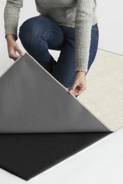 Budget ๐ Ruggable Crosshatch Light Grey Rug ๐ 13 Budget ๐ Ruggable Crosshatch Light Grey Rug ๐ -Outdoor Rugs Store crosshatch light grey B RC 0402 27