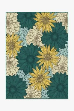 Brand new โ๏ธ Ruggable Daphne Turquoise Rug ๐