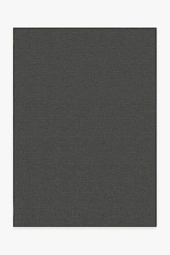 Budget 😀 Ruggable Outdoor Denim Solid Black Rug 🌟