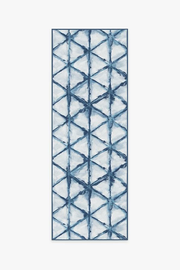 Flash Sale โญ Ruggable Diamond Shibori Indigo Rug ๐ฅ 5 Flash Sale โญ Ruggable Diamond Shibori Indigo Rug ๐ฅ - Image 5