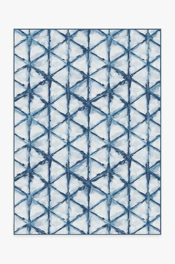 Flash Sale โญ Ruggable Diamond Shibori Indigo Rug ๐ฅ 1 Flash Sale โญ Ruggable Diamond Shibori Indigo Rug ๐ฅ