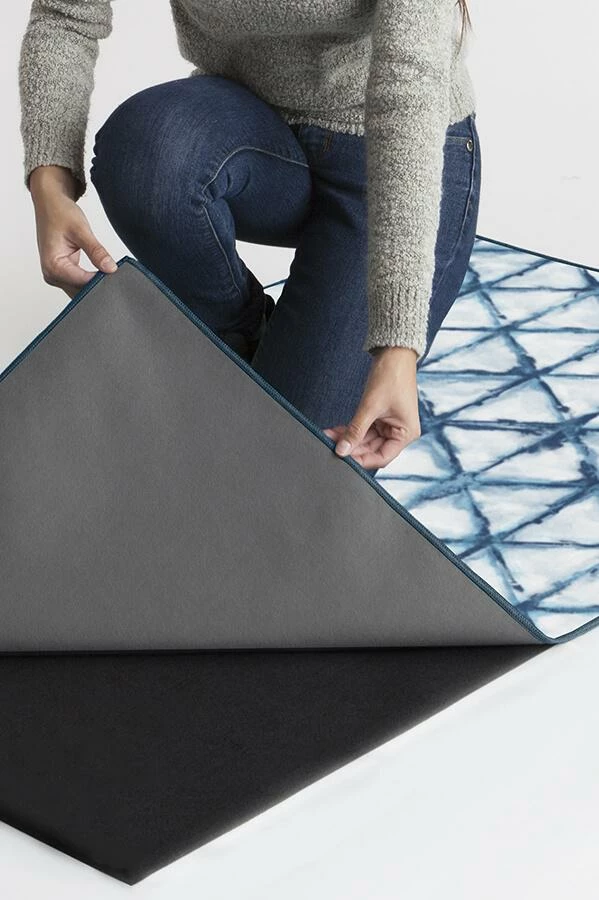 Flash Sale โญ Ruggable Diamond Shibori Indigo Rug ๐ฅ 2 Flash Sale โญ Ruggable Diamond Shibori Indigo Rug ๐ฅ - Image 2