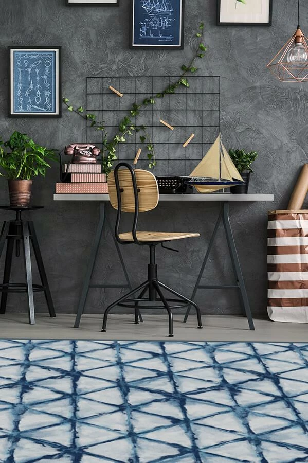 Flash Sale โญ Ruggable Diamond Shibori Indigo Rug ๐ฅ 4 Flash Sale โญ Ruggable Diamond Shibori Indigo Rug ๐ฅ - Image 4