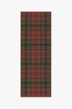 Cheap 😍 Ruggable 👗 Dress Stewart Tartan Red Rug 🔥 -Outdoor Rugs Store dress stewart tartan red B RC SM001 27