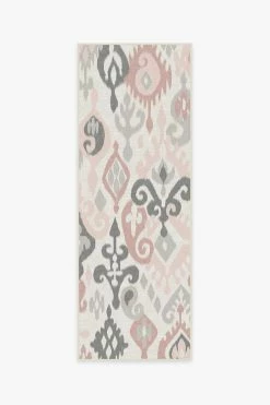 Budget 💯 Ruggable Eisley Soft Pink Rug 🤩 -Outdoor Rugs Store eisley soft pink A RC BY004 27 V2