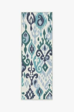 Budget 😍 Ruggable Eisley Teal Rug 💯 -Outdoor Rugs Store eisley teal A RC BY005 27 V2