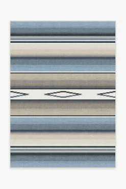 Buy ✔️ Ruggable Falsa Stripes Blue Rug 🛒