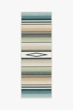 Best Pirce 🧨 Ruggable Falsa Stripes Sage Rug ✨ -Outdoor Rugs Store falsa stripes sage A RC 0679 27 V2