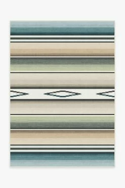 Best Pirce 🧨 Ruggable Falsa Stripes Sage Rug ✨