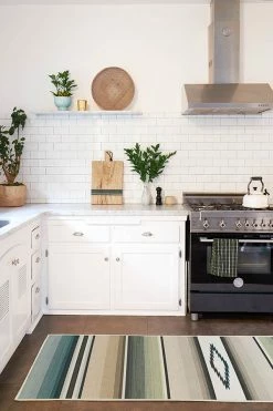 Best Pirce 🧨 Ruggable Falsa Stripes Sage Rug ✨ -Outdoor Rugs Store falsa stripes sage C RC 0679 27 V2