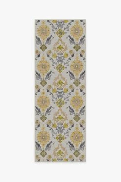 Buy ⭐ Ruggable Floral Damask Mimi Yellow Rug 🌟 12 Buy ⭐ Ruggable Floral Damask Mimi Yellow Rug 🌟 -Outdoor Rugs Store floral damask mimi yellow A RC 0035 27