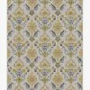 Buy ⭐ Ruggable Floral Damask Mimi Yellow Rug 🌟
