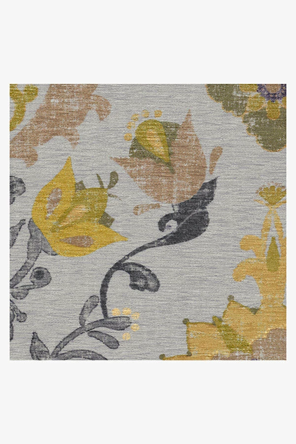 Buy ⭐ Ruggable Floral Damask Mimi Yellow Rug 🌟 3 Buy ⭐ Ruggable Floral Damask Mimi Yellow Rug 🌟 - Image 3