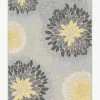 Deals 💯 Ruggable Floral Medallion Yellow Grey Rug 🎁