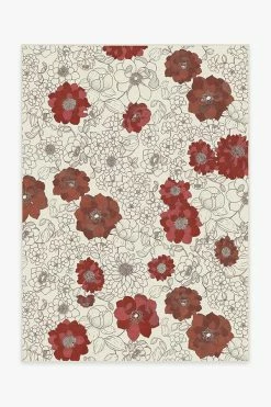 Wholesale ๐ Ruggable Floret Ruby Rug ๐