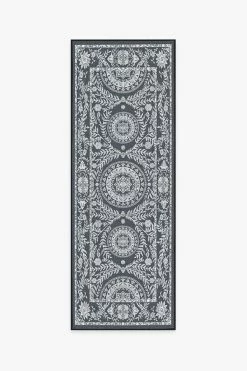 Best Sale 😍 Ruggable Outdoor Fontaine Black Rug ⭐ -Outdoor Rugs Store fontaine black A RC LH021 27