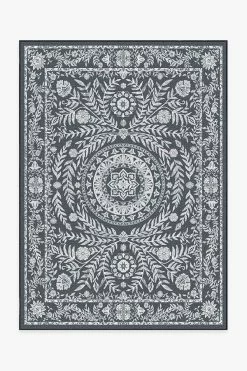 Best Sale 😍 Ruggable Outdoor Fontaine Black Rug ⭐