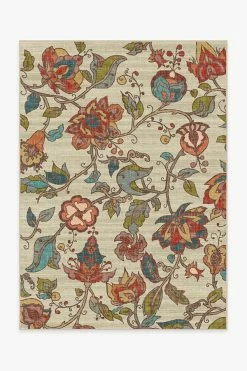 Best deal ๐ Ruggable Frida Floral Natural Rug โ