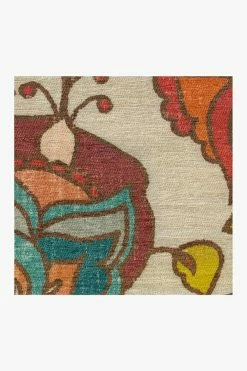 Best deal 🔔 Ruggable Frida Floral Natural Rug ⌛ -Outdoor Rugs Store frida floral natural D RC 0429 27