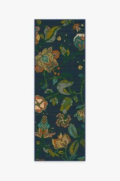 Brand new 🧨 Ruggable Frida Floral Navy Rug 💯 -Outdoor Rugs Store frida floral navy A RC 0427 27 V3