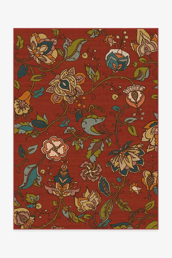 Wholesale ๐ฏ Ruggable Frida Floral Red Rug ๐ 1 Wholesale ๐ฏ Ruggable Frida Floral Red Rug ๐