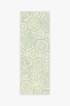 Hot Sale 🌟 Ruggable Fruit Punch Lime Rug 🎁 -Outdoor Rugs Store fruit punch lime A RC TP032 27 V2