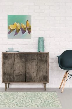 Hot Sale 🌟 Ruggable Fruit Punch Lime Rug 🎁 -Outdoor Rugs Store fruit punch lime C RC TP032 27