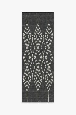 Cheapest 🎉 Ruggable Outdoor Gemma Lattice Black Rug ⭐ -Outdoor Rugs Store gemma lattice black A RC OT015 27