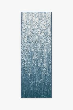 New 👏 Ruggable Granite Ombre Slate Blue Rug 👏 -Outdoor Rugs Store granite ombre slate blue A RC 0410 27 V2