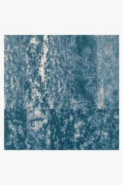 New 👏 Ruggable Granite Ombre Slate Blue Rug 👏 -Outdoor Rugs Store granite ombre slate blue D RC 0410 27